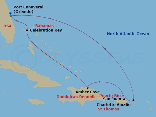 8-night Eastern Caribbean Cruise