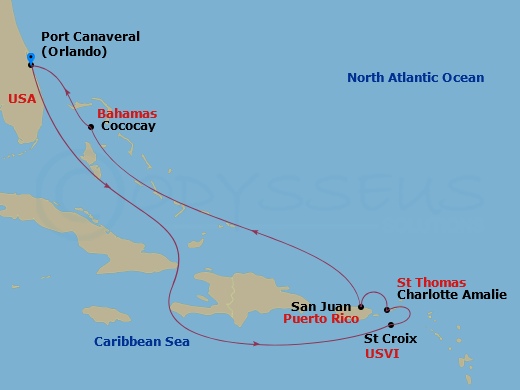 8-night Eastern Caribbean & Perfect Day Cruise