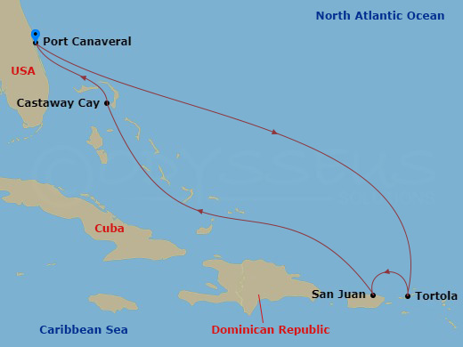 7-night Eastern Caribbean Cruise from Port Canaveral