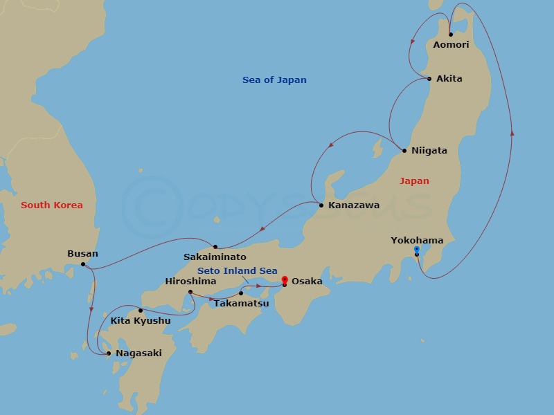 14-Night Japan Intensive Voyage