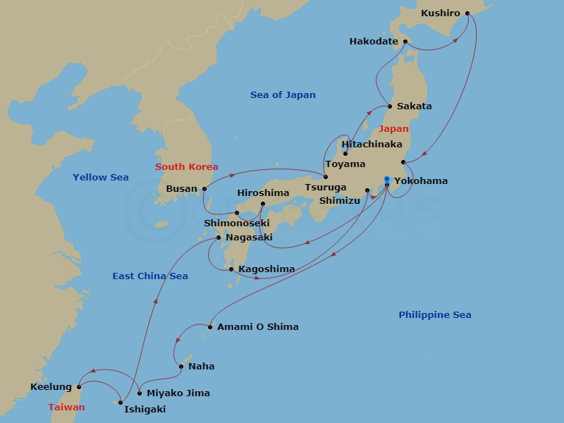 28-night In-Depth Japan Exploration Cruise
