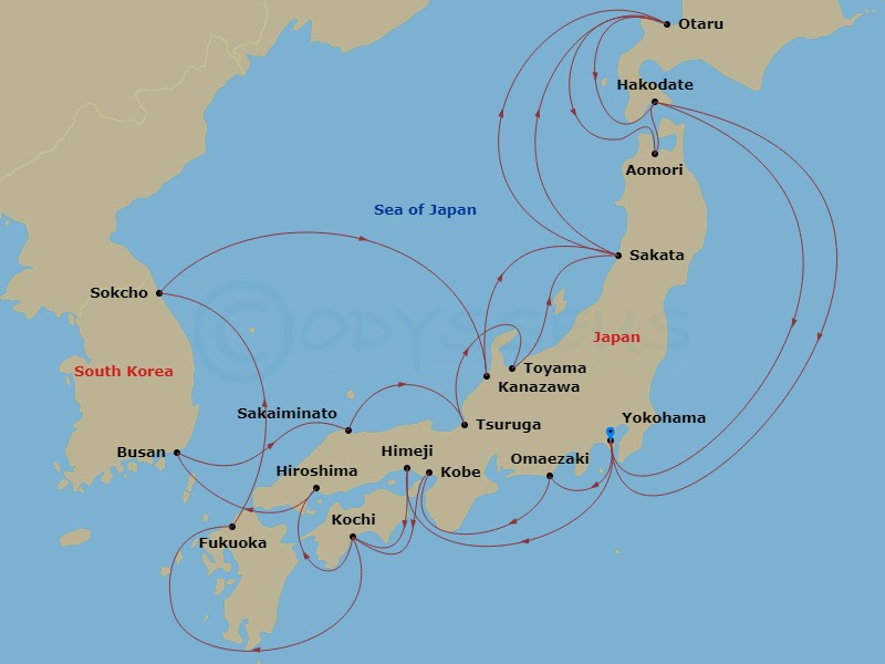 28-night Circle Japan Collector Cruise