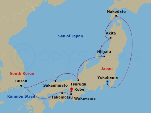 12-night Circumnavigation Of Japan's Fall Foliage Cruise