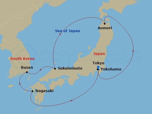 17-night Circle Japan & Southern Islands Cruise