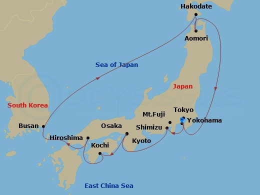 12-night Best Of Japan Cruise