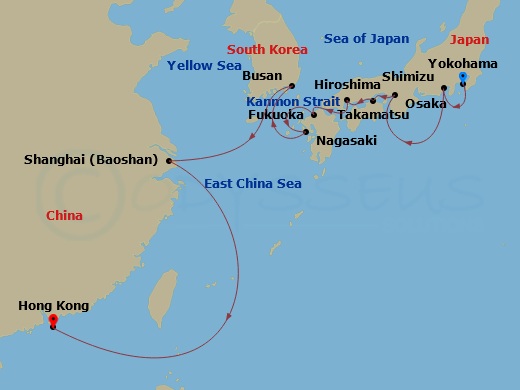 14-night China & Japan Cruise 