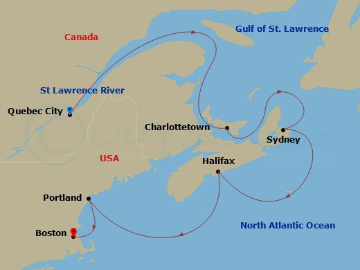 7-night Canada & New England Discovery Cruise