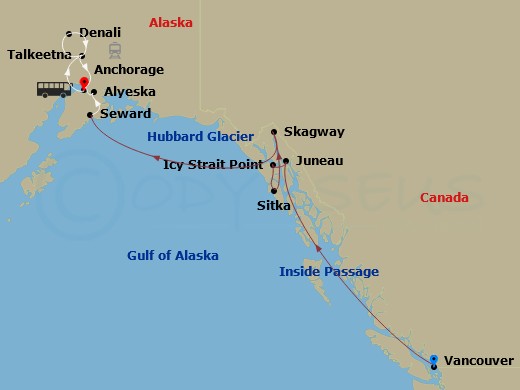 10-night Alaska Wildlife Express Post-Cruise Cruisetour #1A