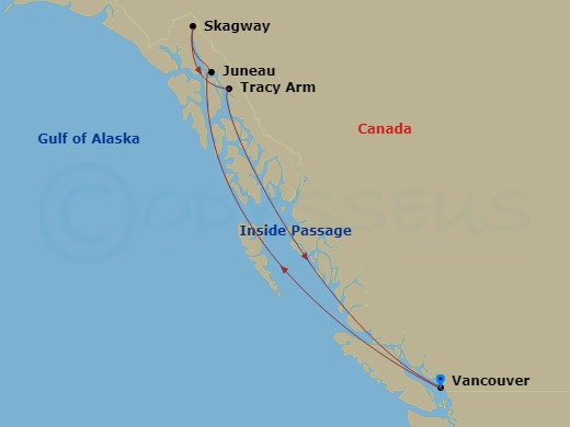 6-night Alaska Inside Passage Cruise