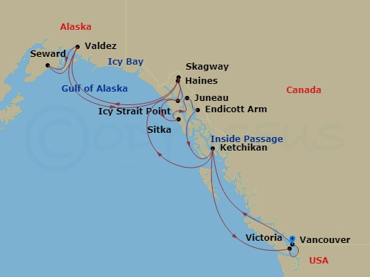 18-night Alaska Cruise