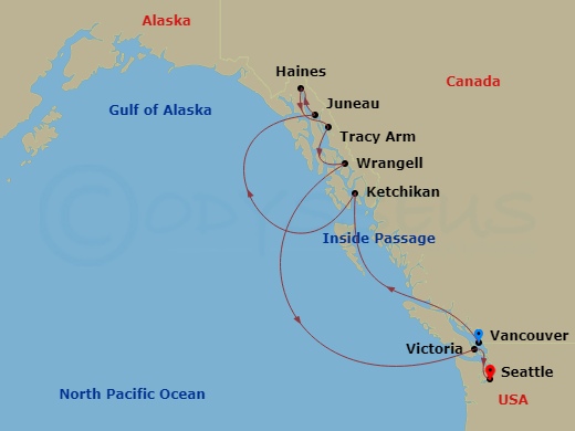 9-night Majestic Alaska Voyage