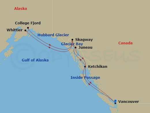 14-night Alaska Roundtrip Collectors' Voyage Cruise