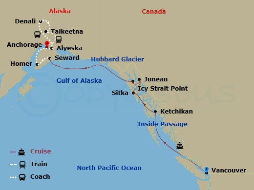 13-night Homer Discovery and Heartland Cruisetour #10A