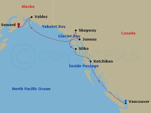 10-night Alaska & The Inside Passage Cruise