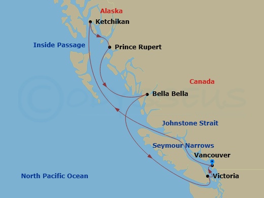 6-night Great Bear Rainforest Cruise
