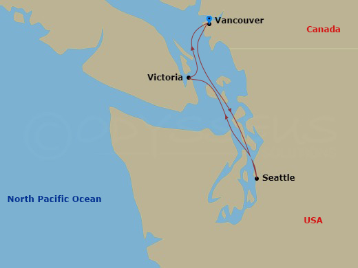 4-night Pacific Northwest Cruise