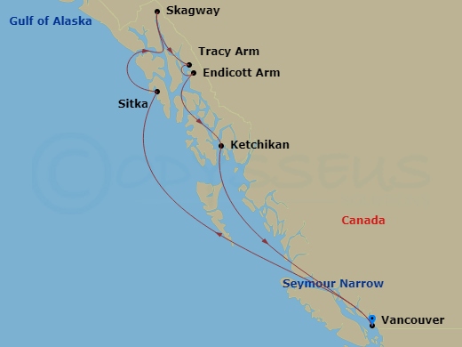 7-night Alaska Cruise