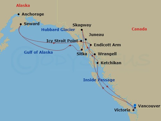 14-night Epic Pacific Passage Cruise – Vancouver to Vancouver
