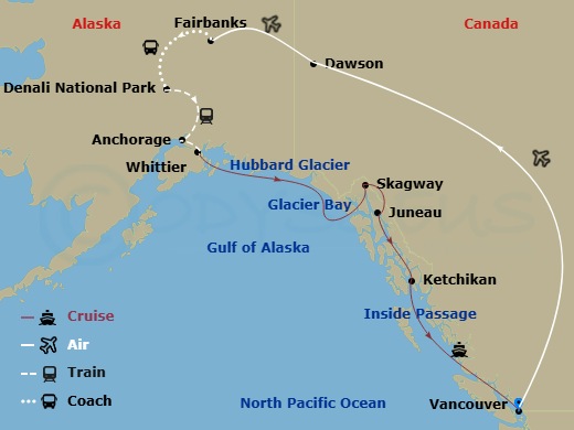 17-night Denali & Yukon Cruisetour #Y1L