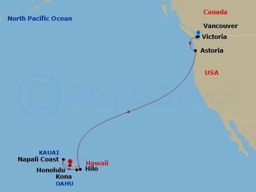 12-night Hawaii Cruise