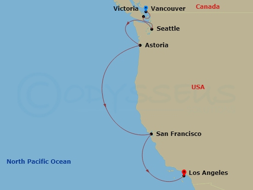 7 Night Pacific Northwest Cruise